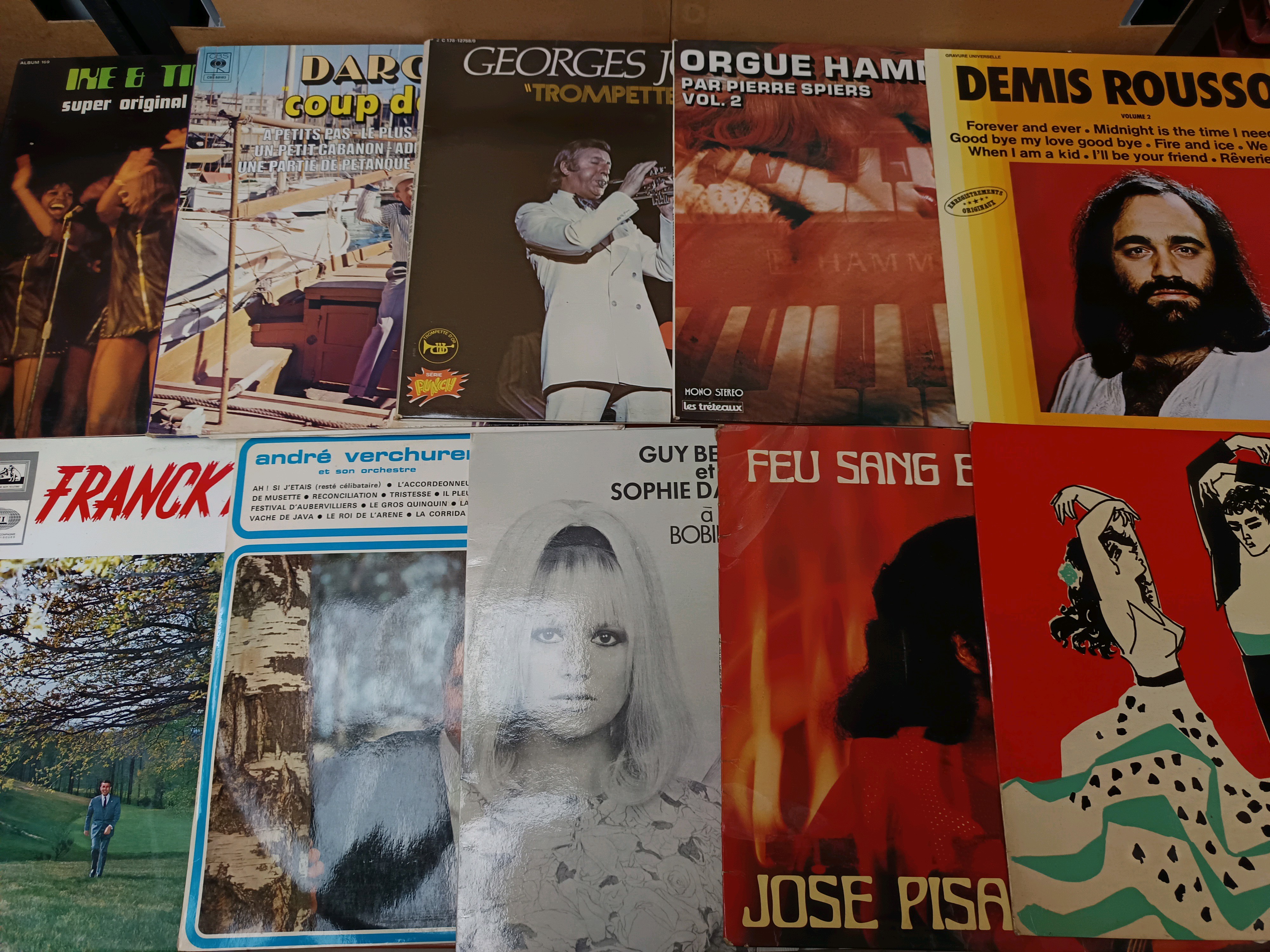 Lot de 30 disques vinyles variés — photo 3