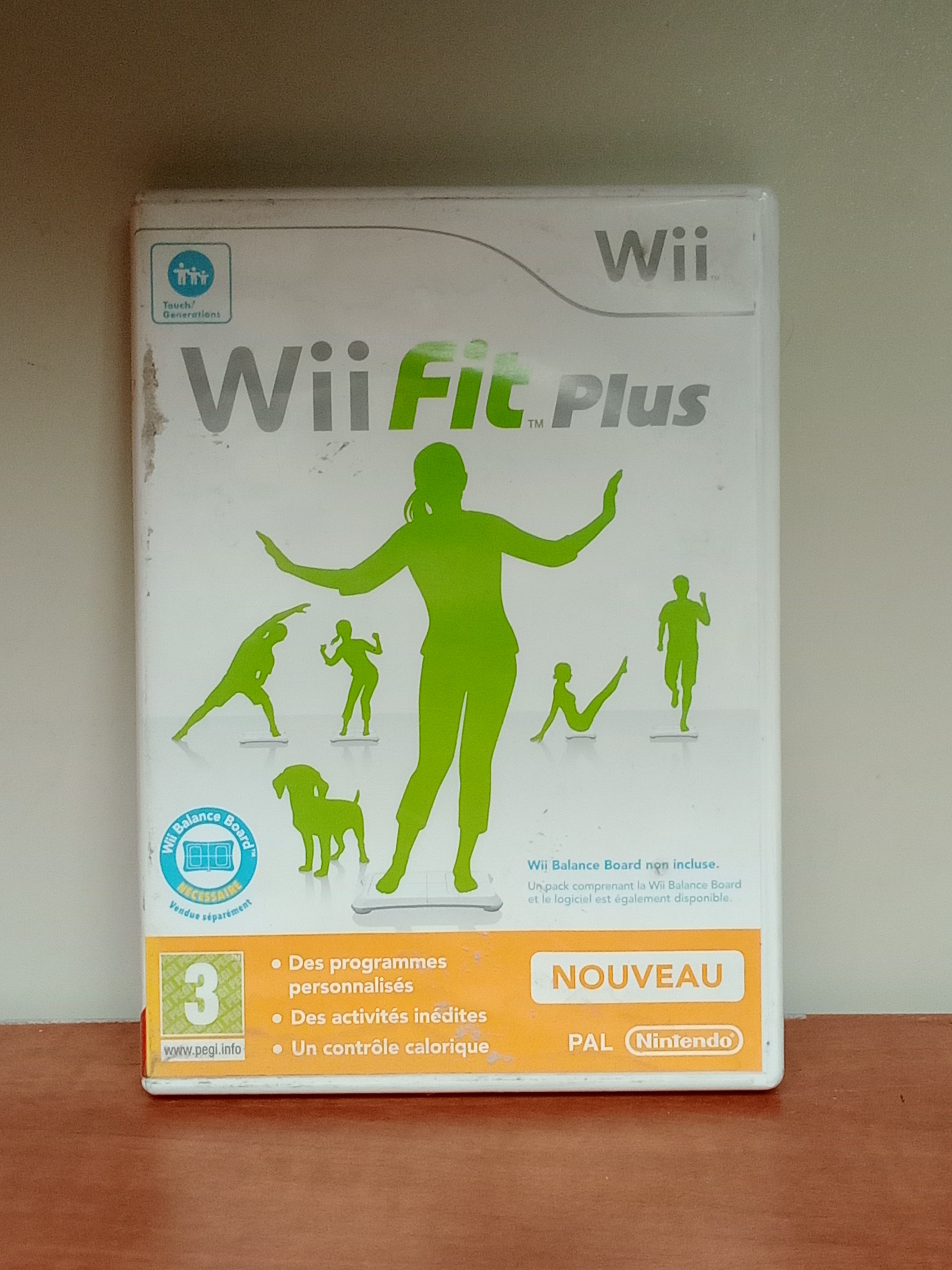 Wii Fit Plus sur Wii Nintendo PAL