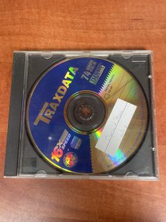 CD-R Traxdata 74 min en boîtier