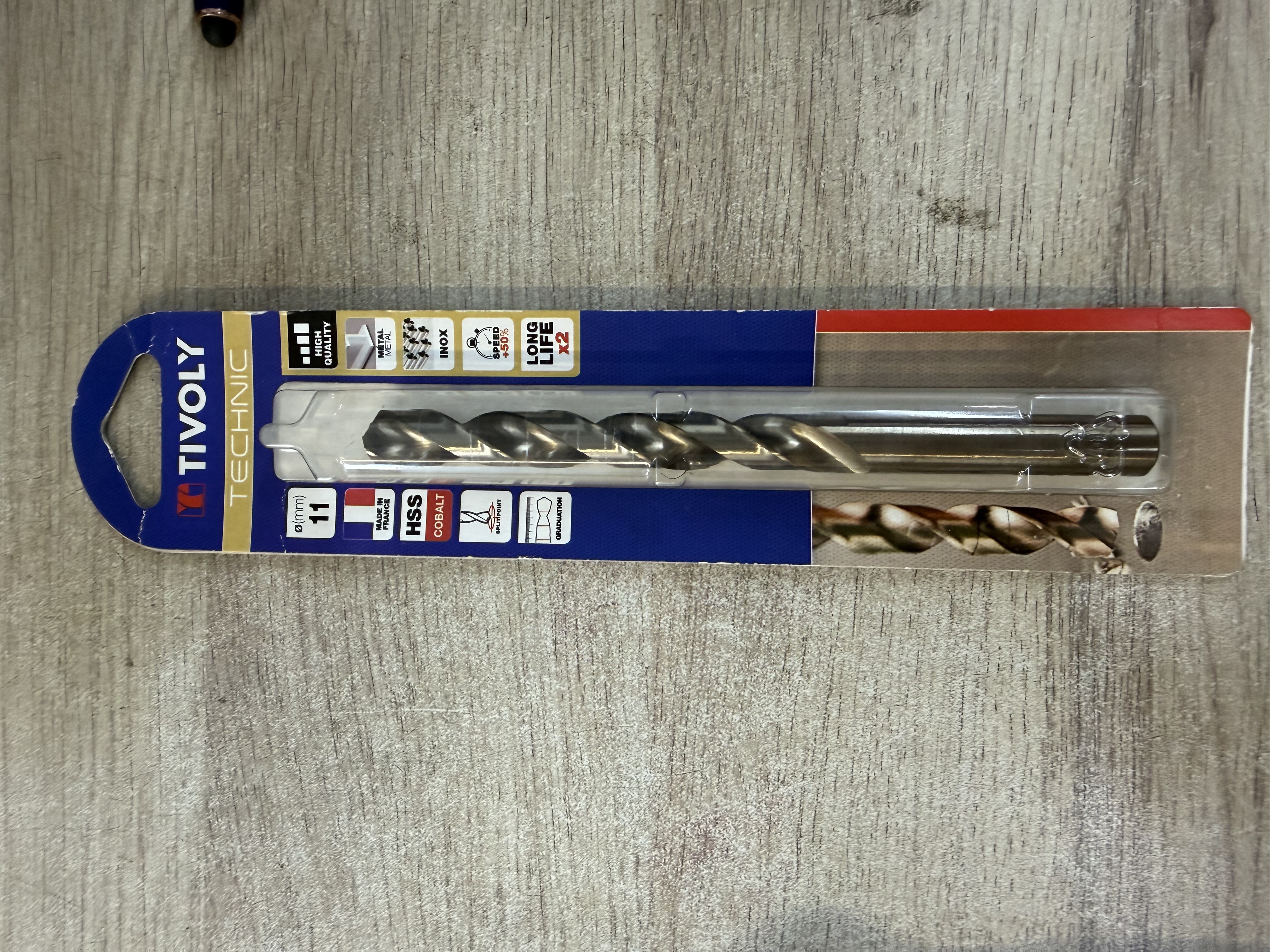 Foret métal Technic Ø11 mm TIVOLY