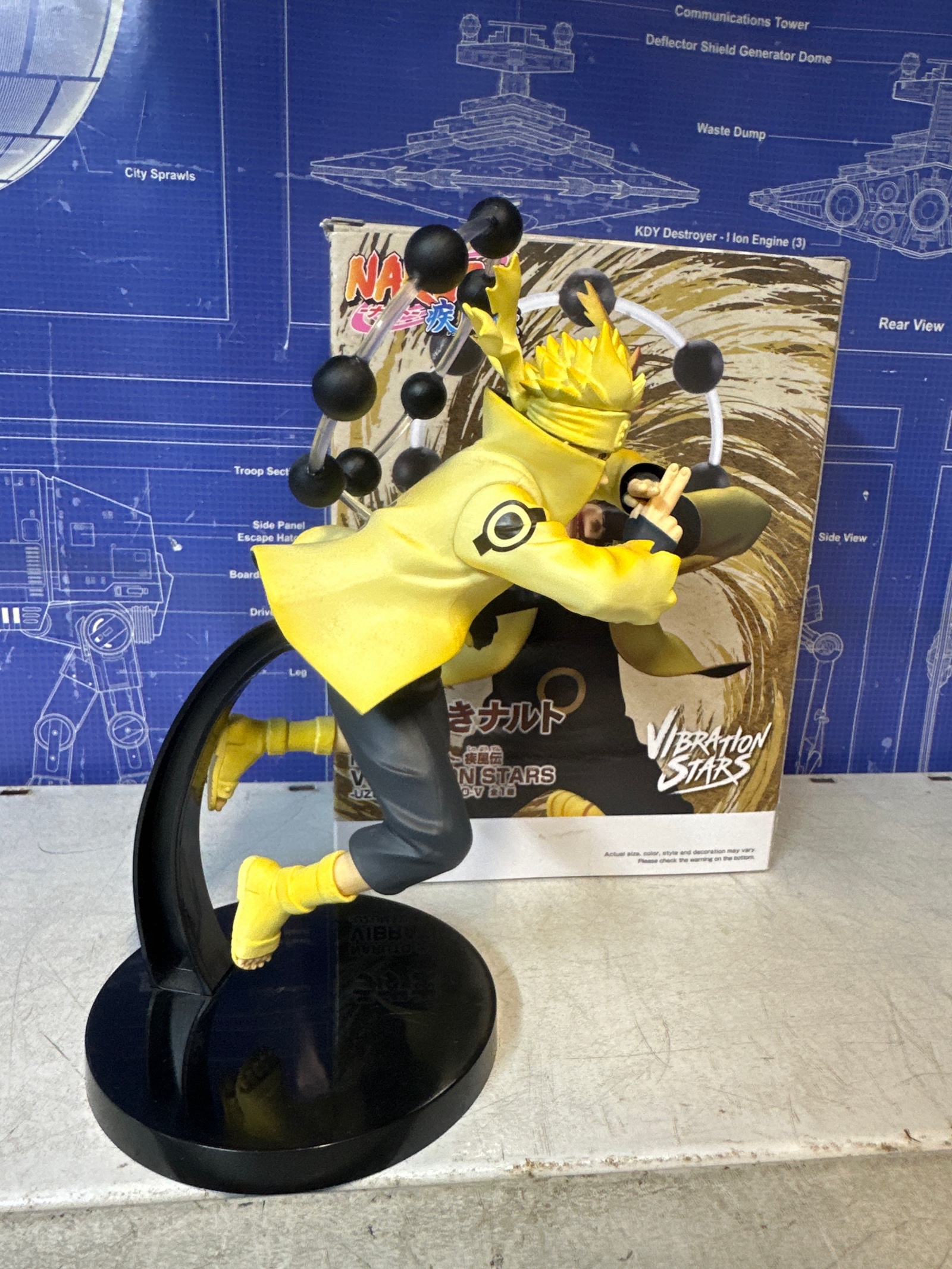 Banpresto Vibration Stars Naruto Shippuden - Uzumaki Naruto (Mode Rikudō) Figurine — photo 2