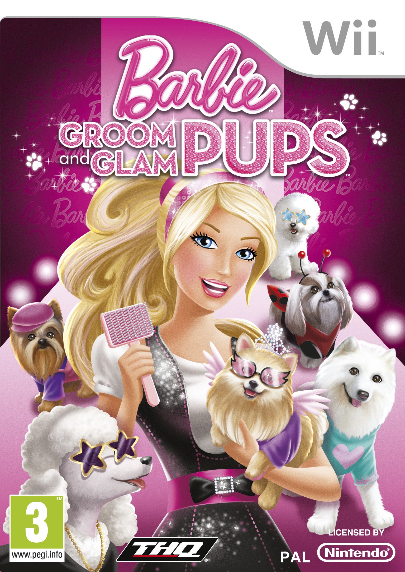 Barbie Et Le Salon De Beauté Des Chiens Wii