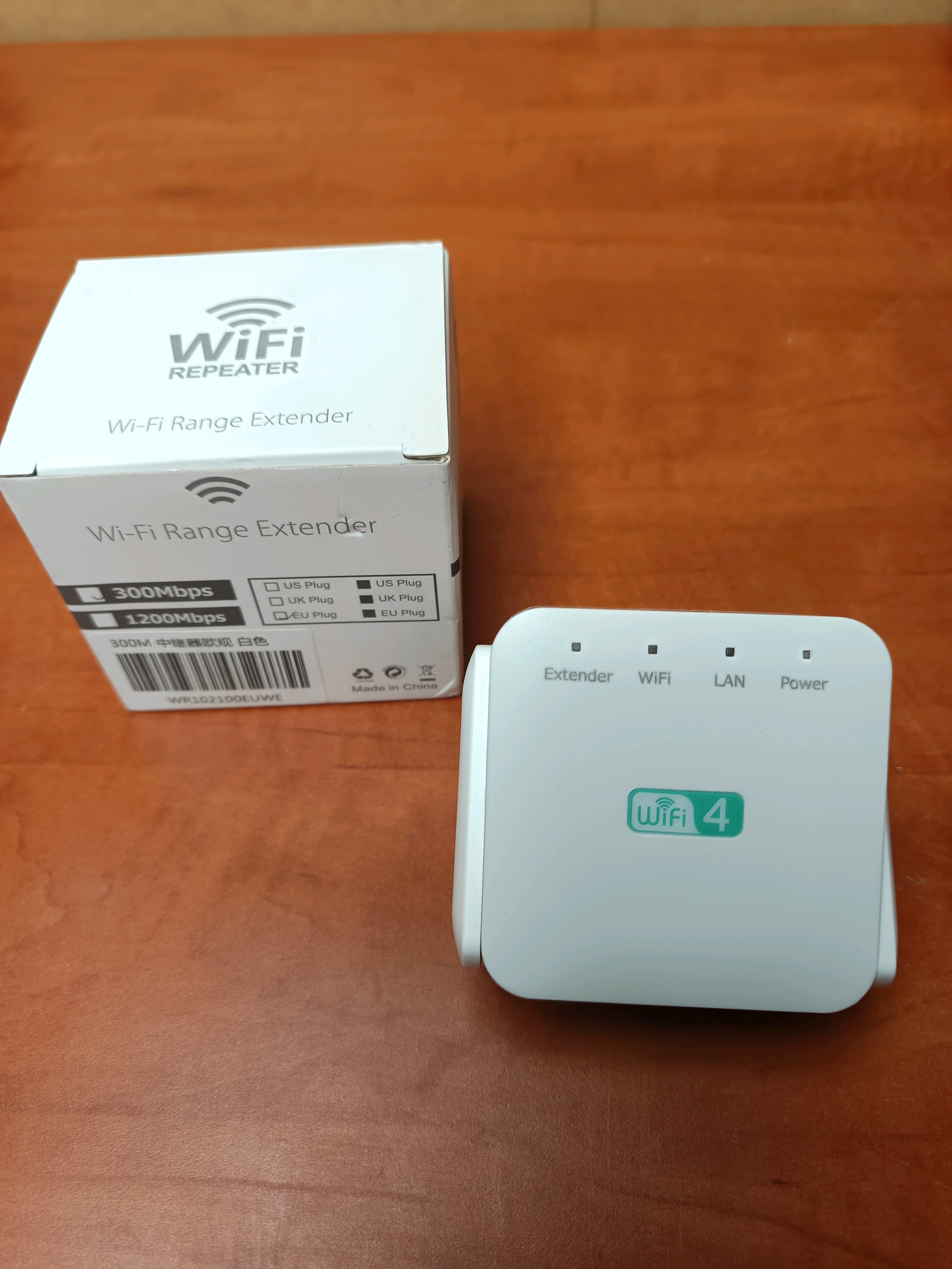 Répéteur Wi‑Fi WiFi REPEATER – Wi‑Fi Range Extender (WiFi 4)