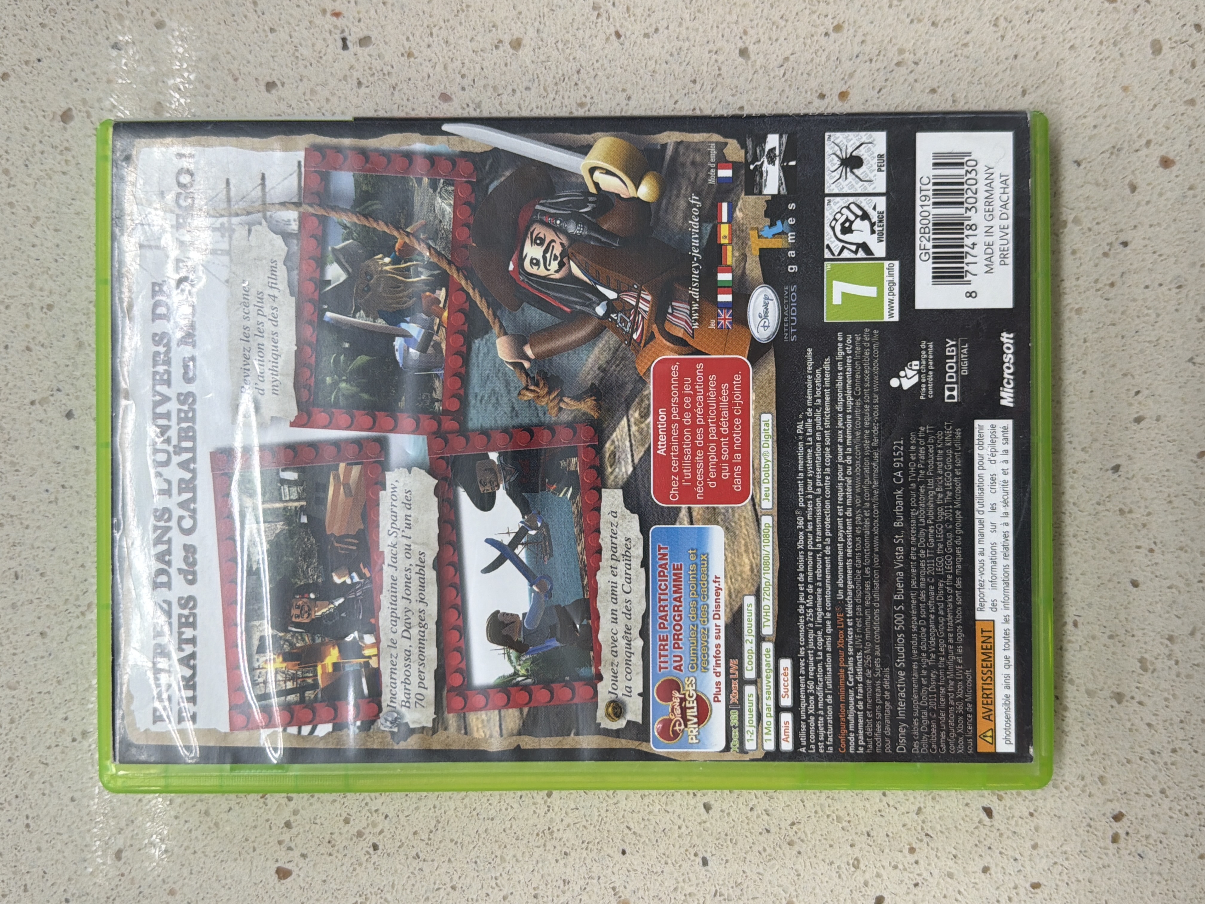 LEGO Pirates des Caraïbes : Le Jeu Vidéo Xbox 360 — photo 2