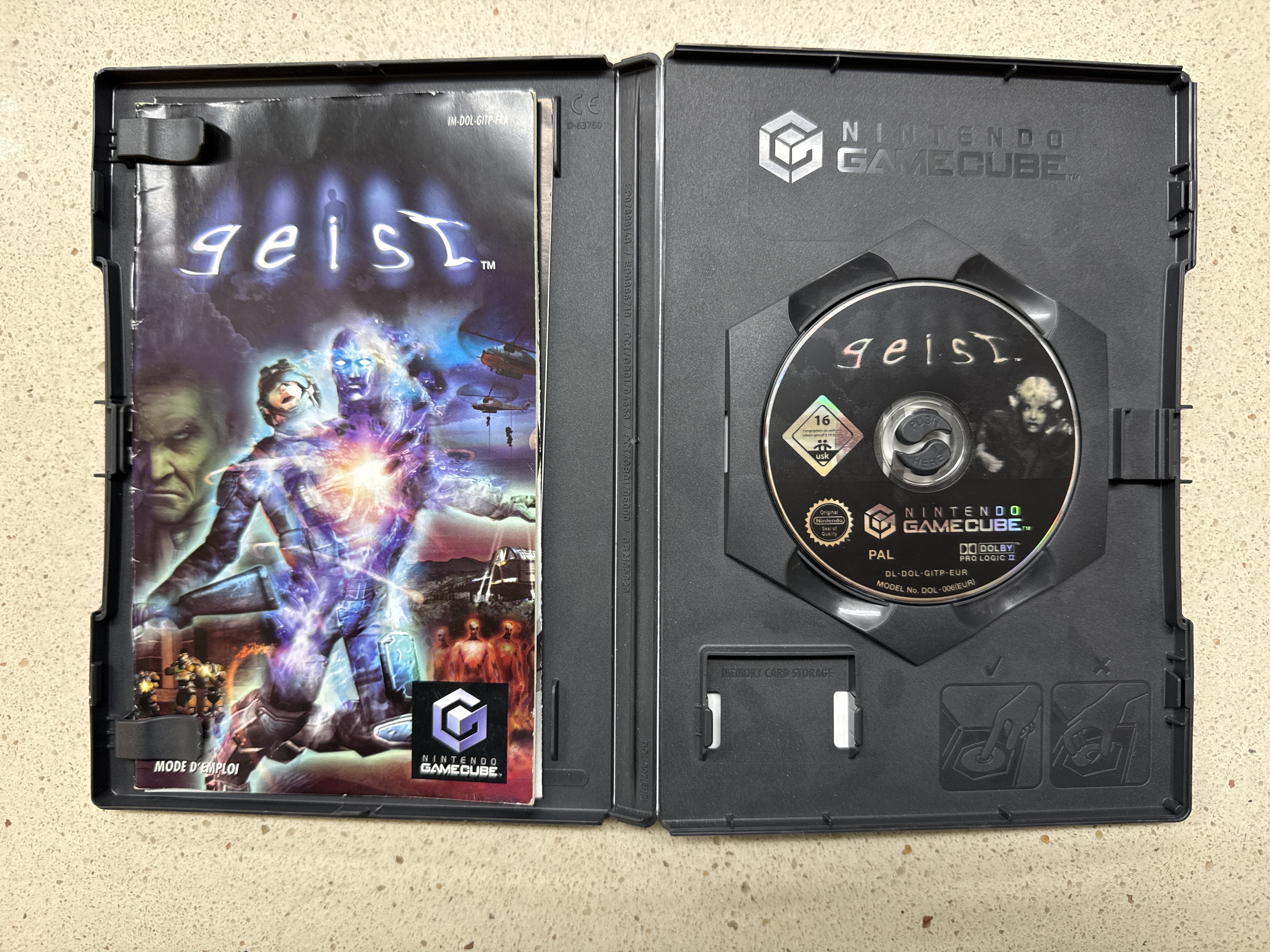 Jeu Nintendo GameCube Geist PAL — photo 2
