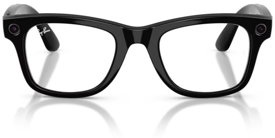 Ray-Ban Meta Wayfarer Gen 2 brillant noir verres Transitions vert graphite