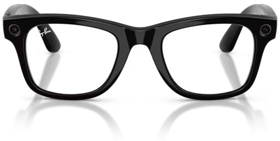 Ray-Ban Meta Wayfarer Gen 2 brillant noir verres Transitions vert graphite
