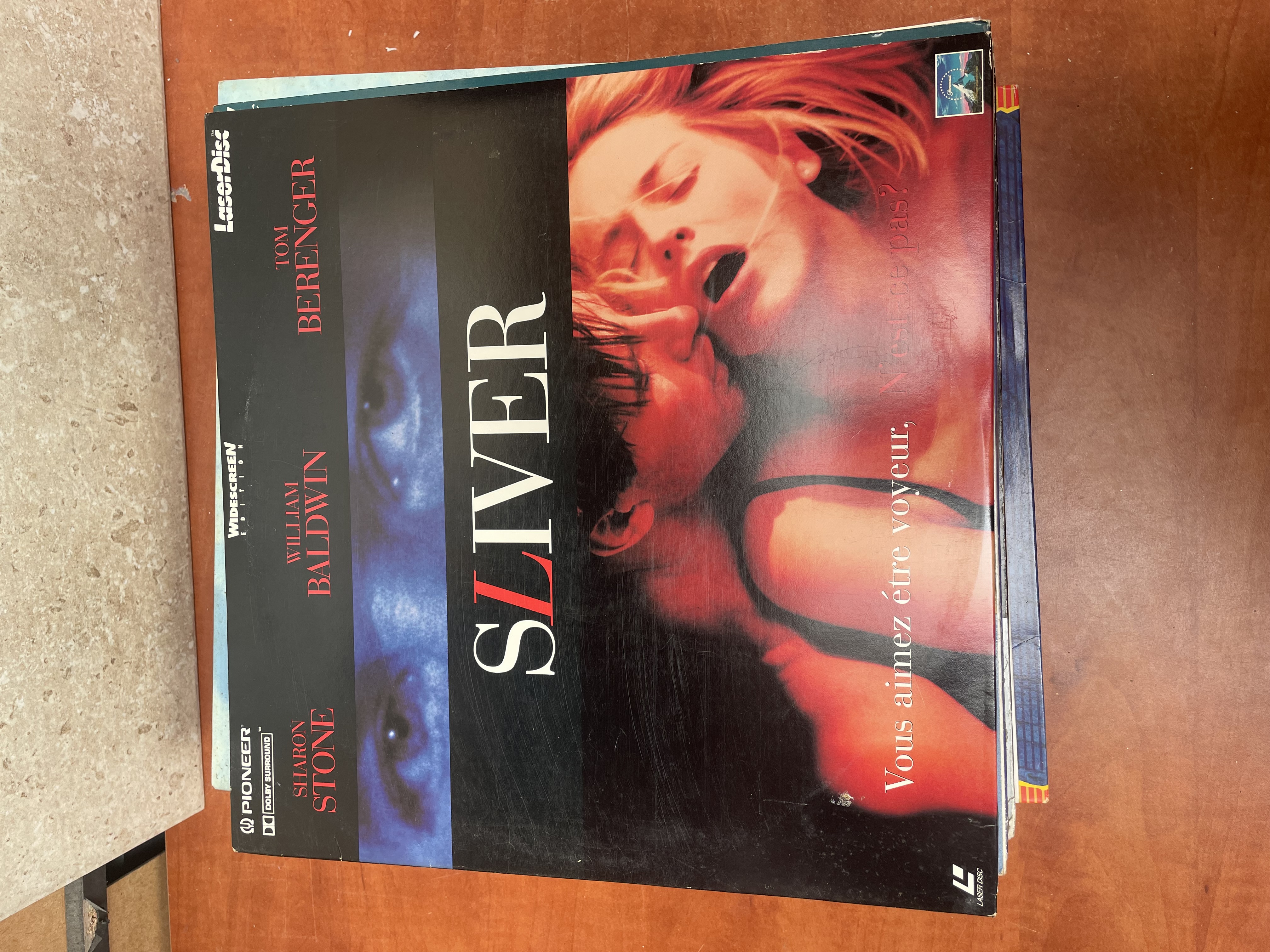 Sliver LaserDisc édition française Pioneer