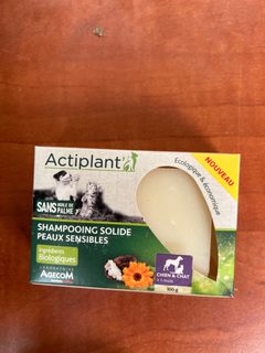 Actiplant' Shampooing solide peaux sensibles chien & chat 100 g