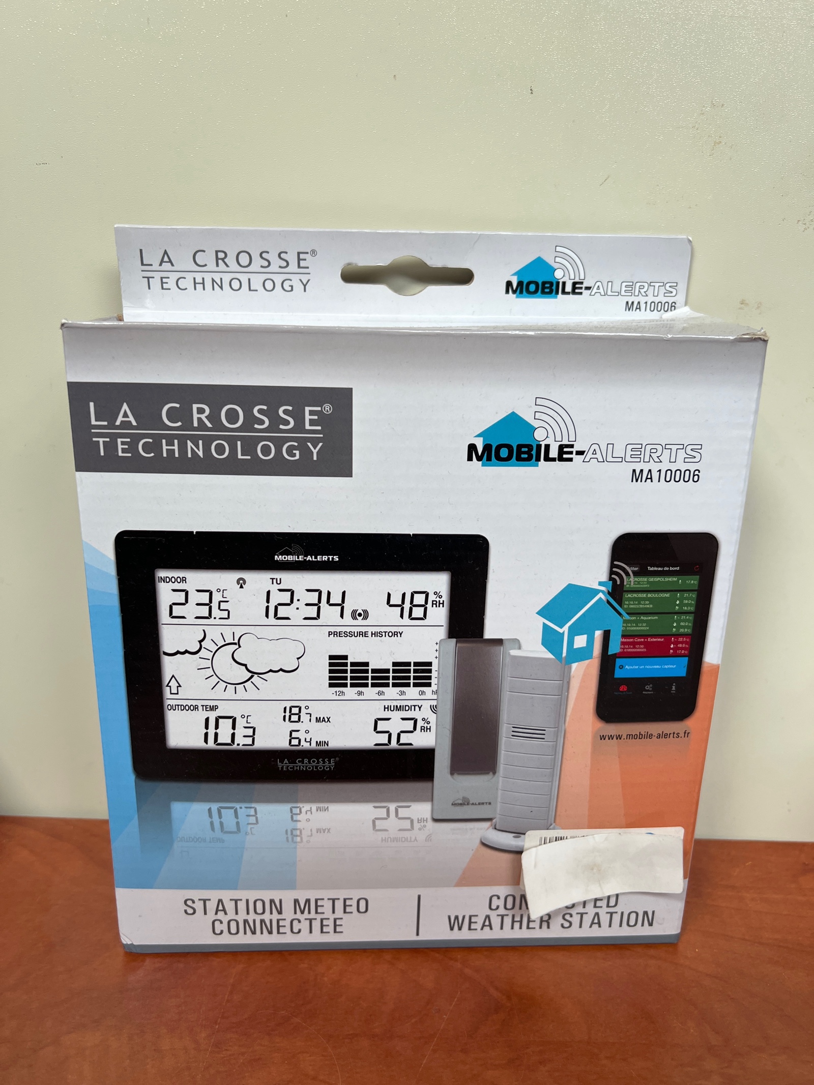 La Crosse Technology Mobile-Alerts MA10006 – Station météo connectée