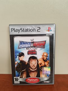 WWE SmackDown vs. Raw 2008 Platinum PS2