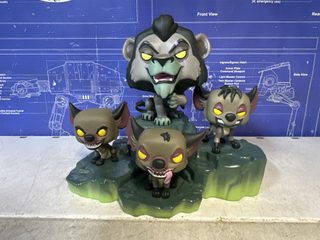 Figurine Pop Le Roi Lion Scar et les hyènes