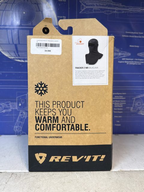Cagoule moto REV'IT! Tracker 2 WB taille S