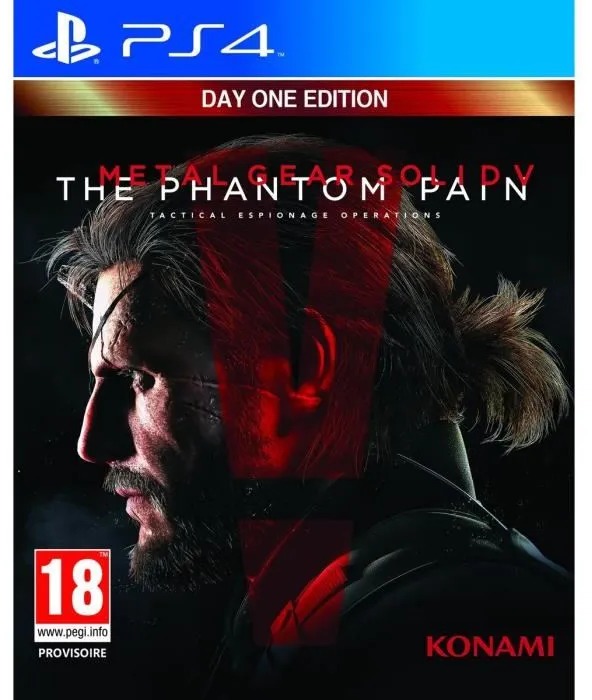 Metal Gear Solid V The Phantom Pain Day One Edition PS4