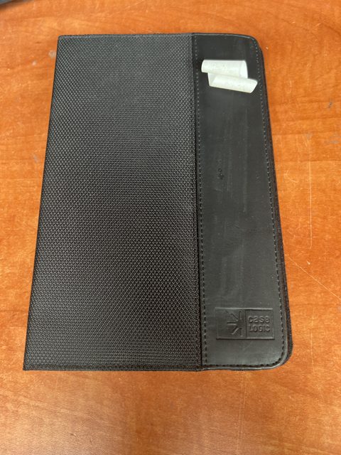 Housse tablette Case Logic noire type portefeuille