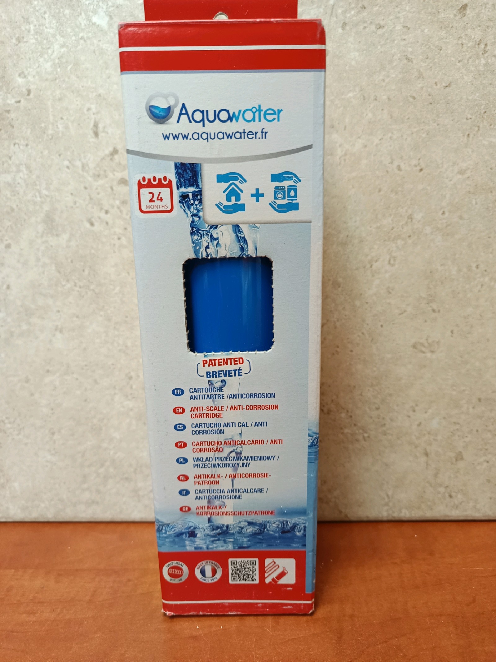 Aquawater cartouche anti-calcaire / anti-corrosion