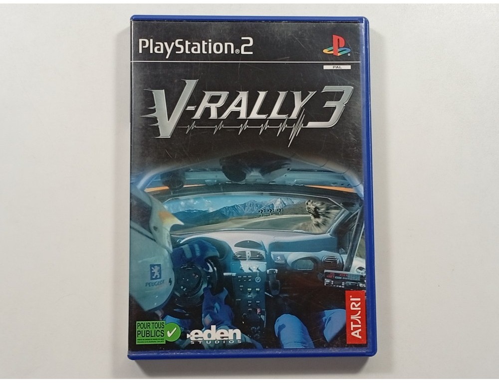 V-Rally 3 sur PlayStation 2 PS2