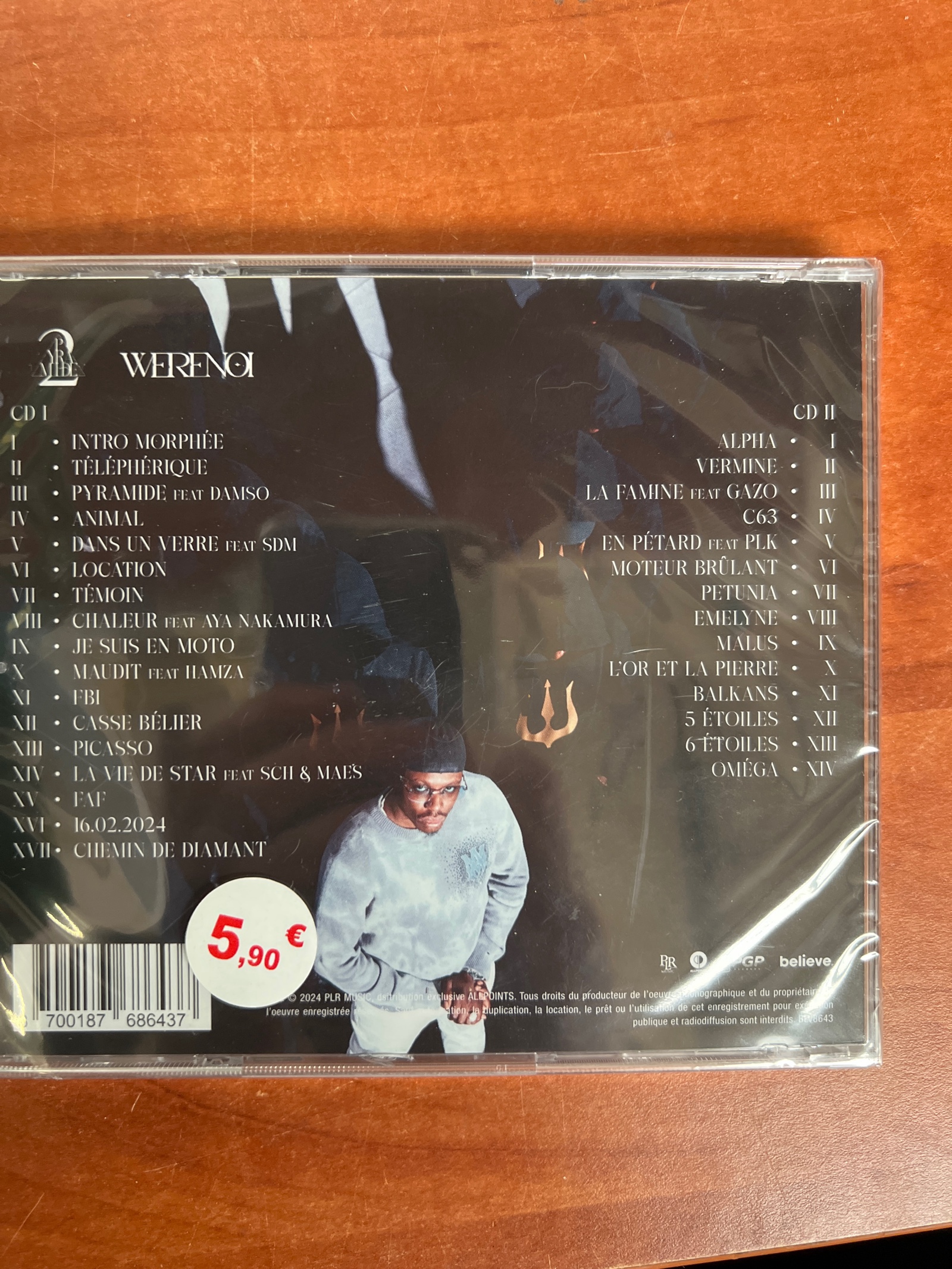 CD album Pyramide – Réédition — photo 2