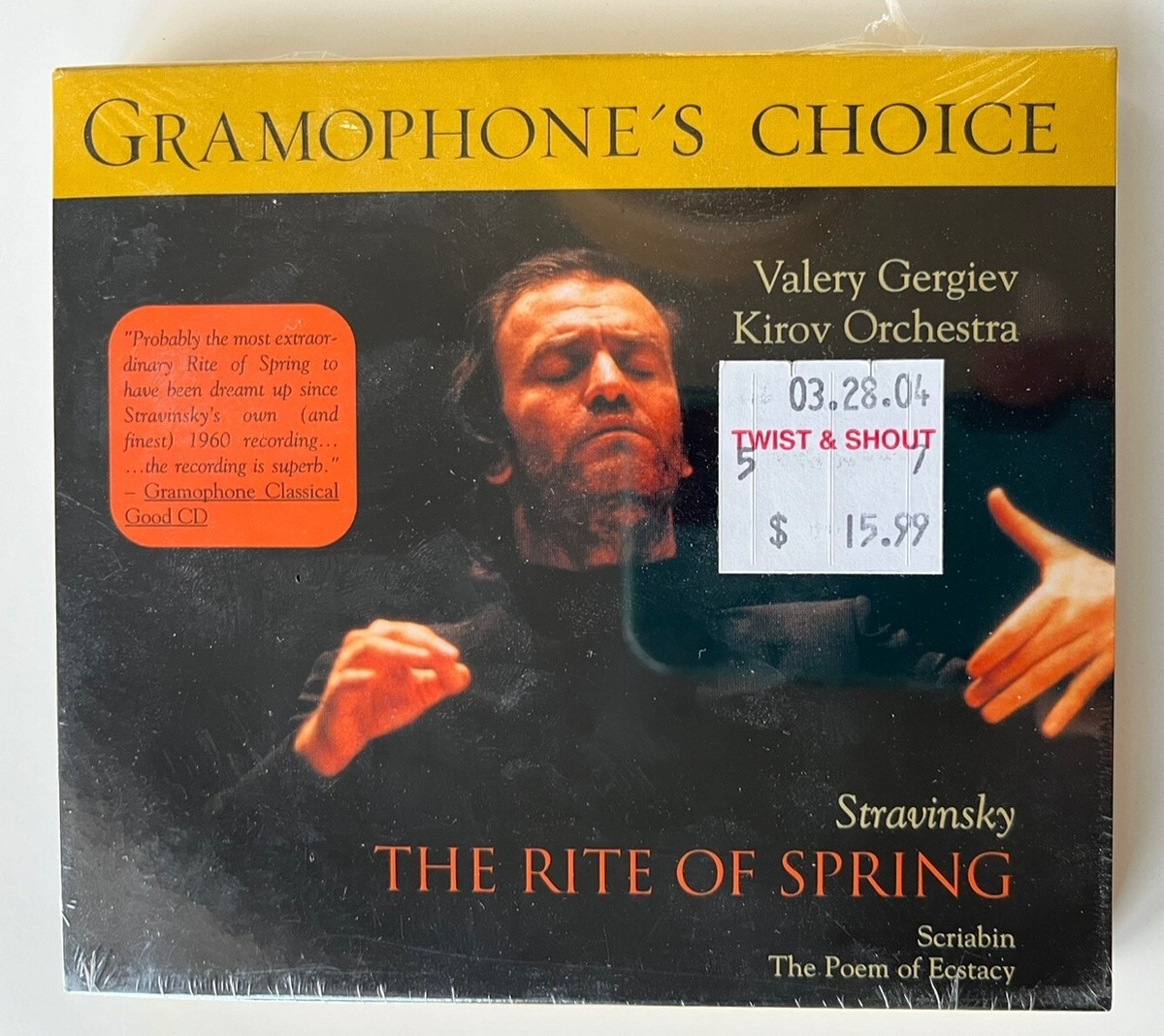 Stravinsky / Scriabine - CD Le Sacre du printemps / Le Poème