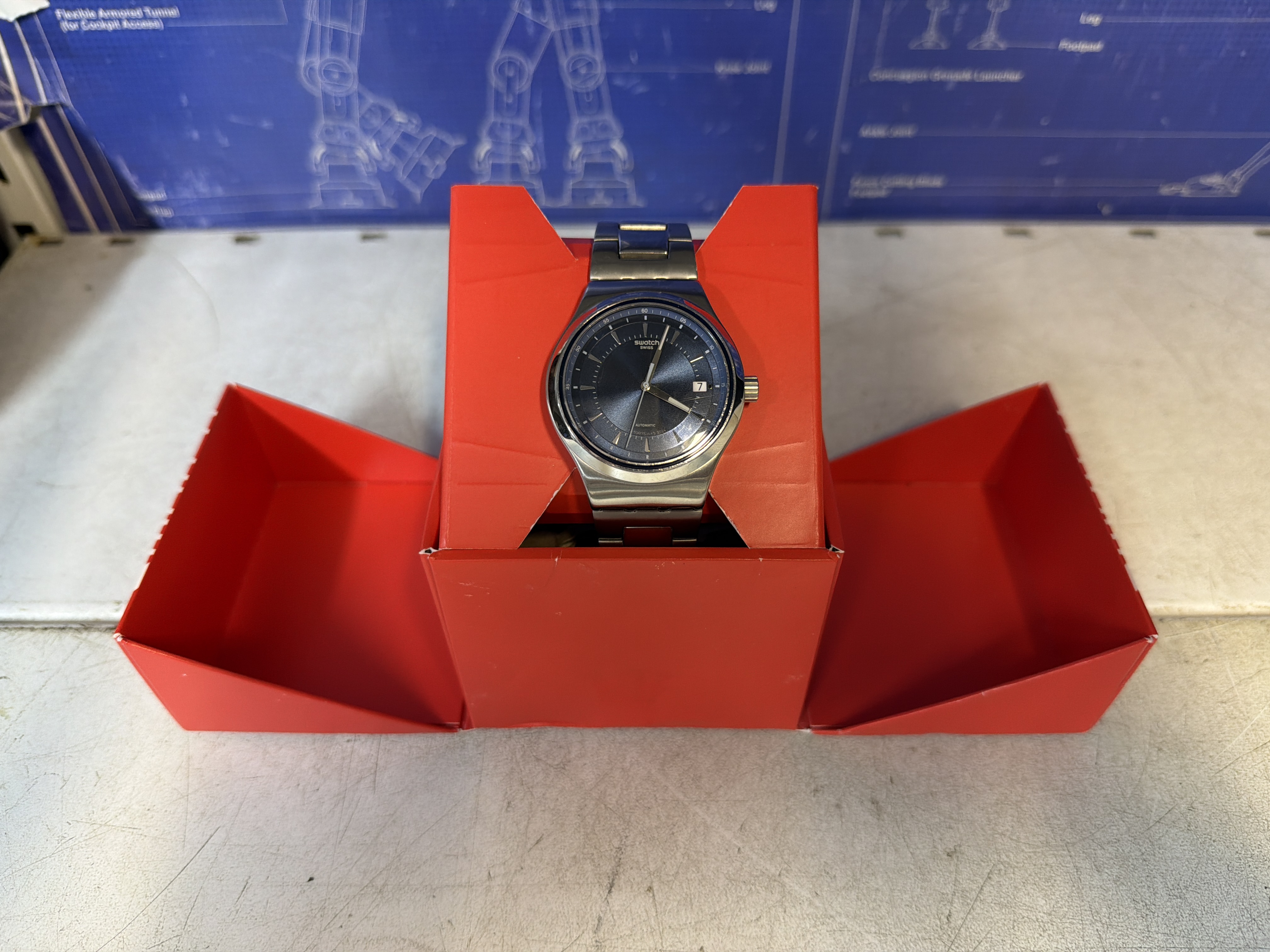 Montre automatique Swatch YIS435G acier