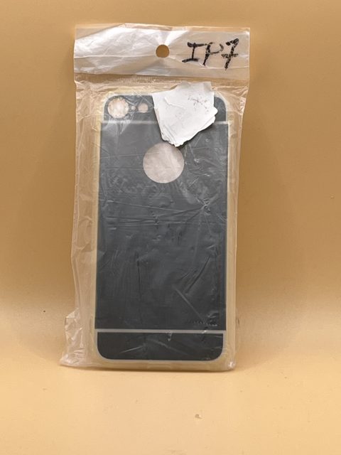 Coque arrière compatible iPhone X (IPX) - noir