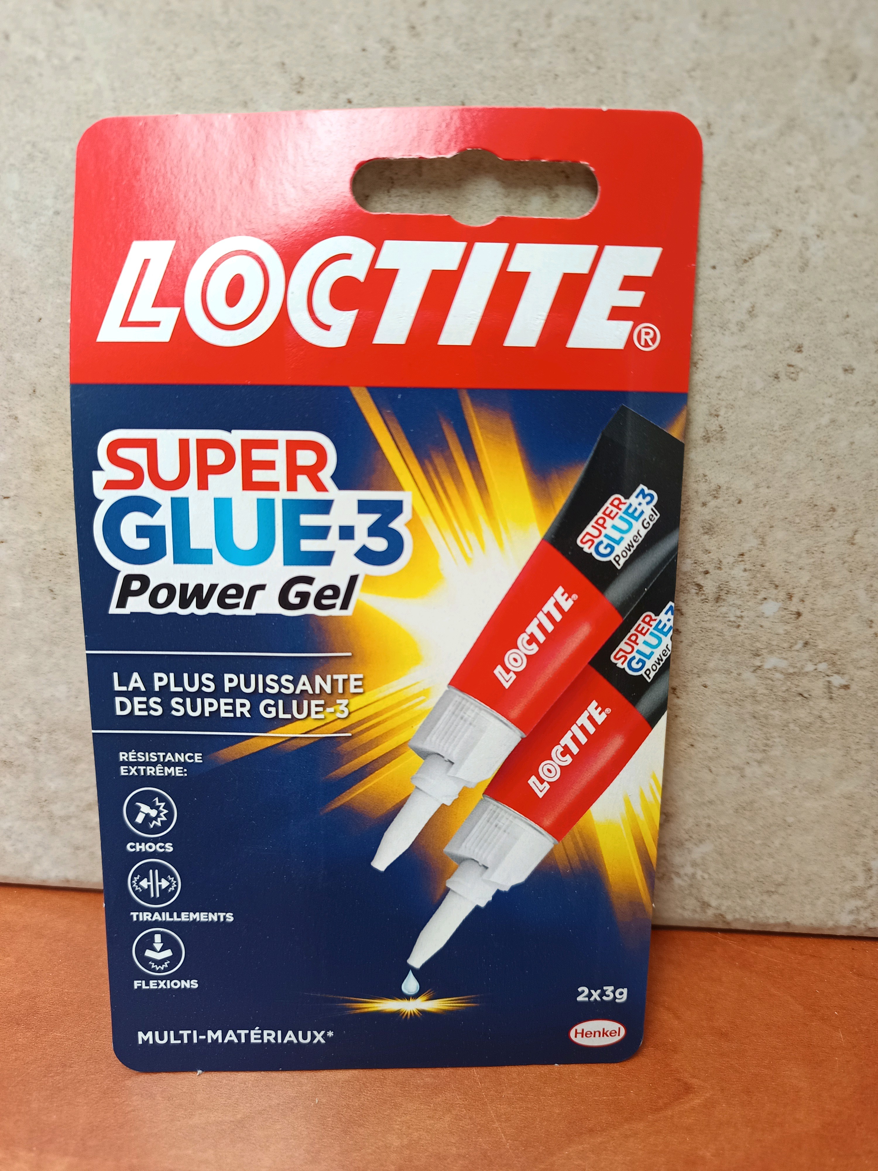 Loctite Super Glue-3 Power Gel 2x3g