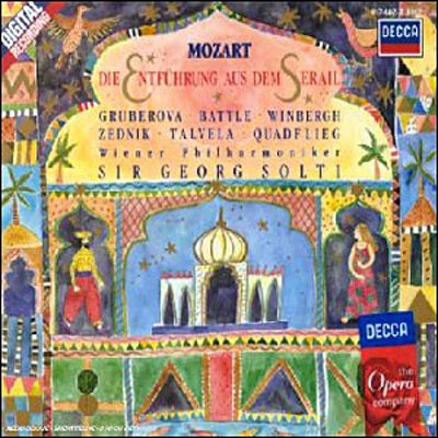 Mozart L'Enlèvement au sérail 2 CD Sir Georg Solti