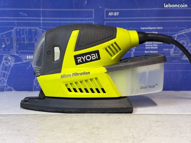 Ponceuse multifonction Ryobi RPS100 filaire