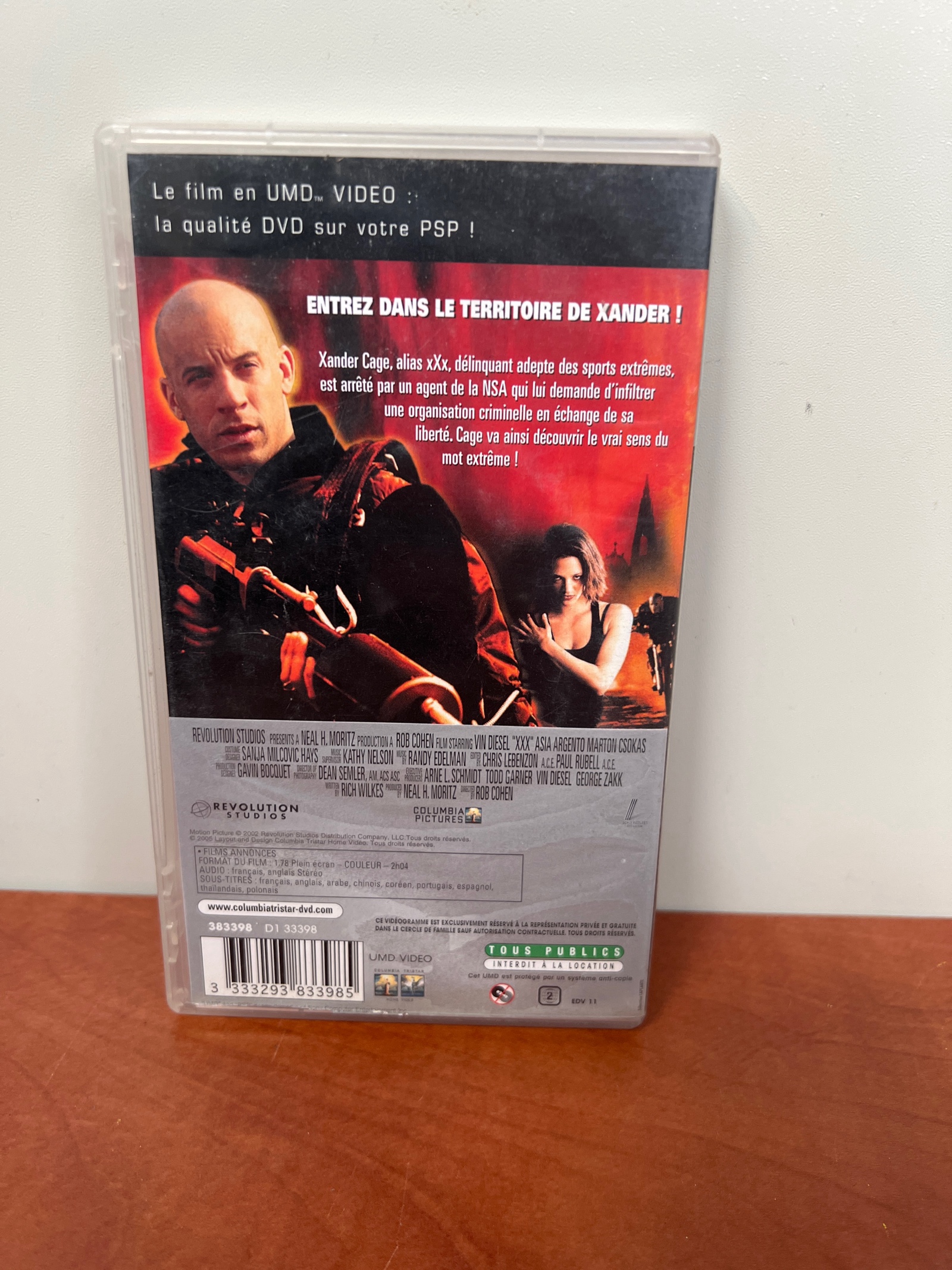 UMD Video pour PSP - xXx — photo 2