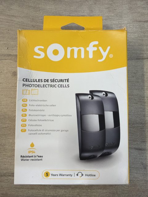 Somfy 2400939 cellules photoélectriques de sécurité pour portail