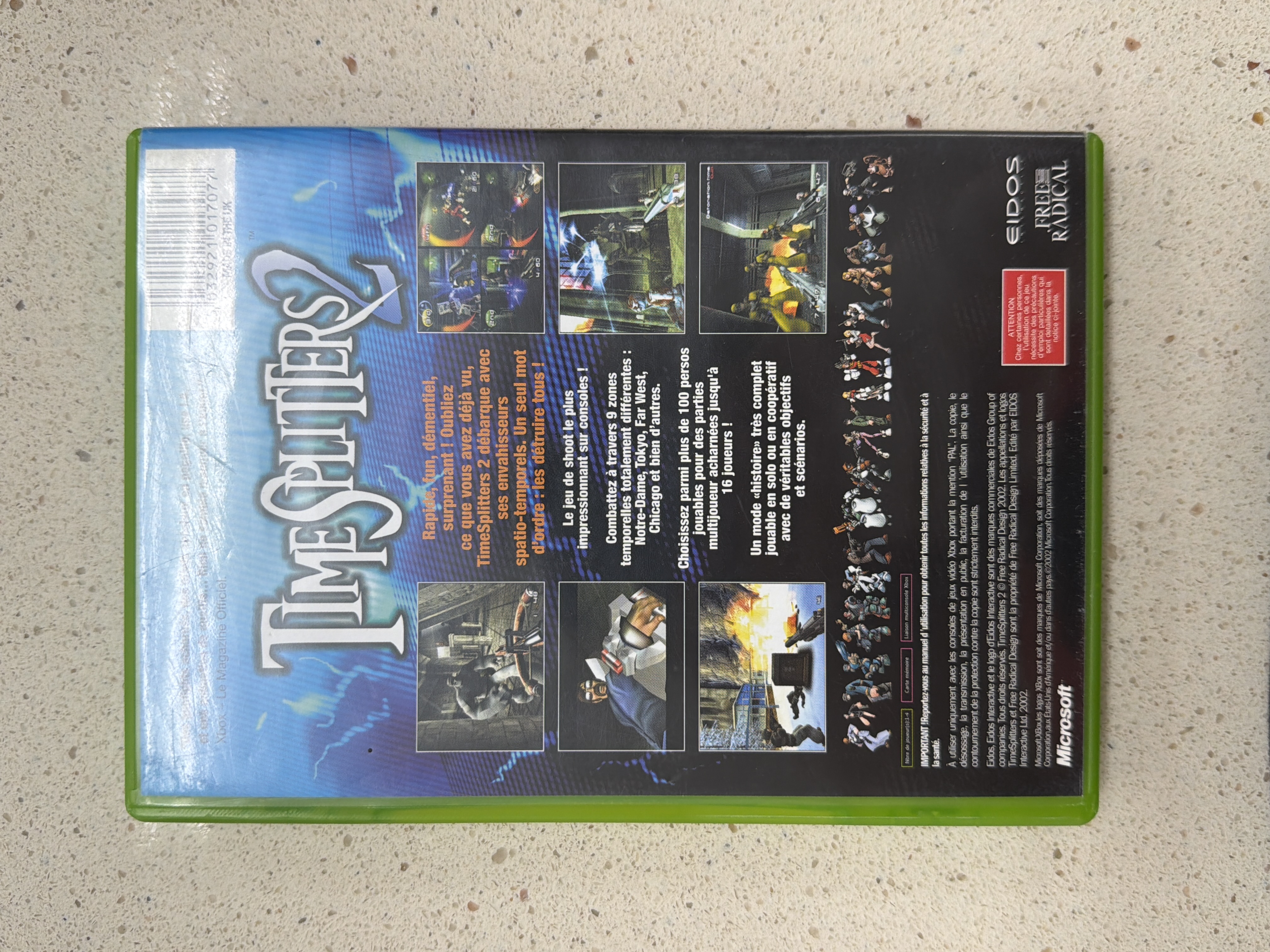 TimeSplitters 2 Xbox PAL-FR — photo 2