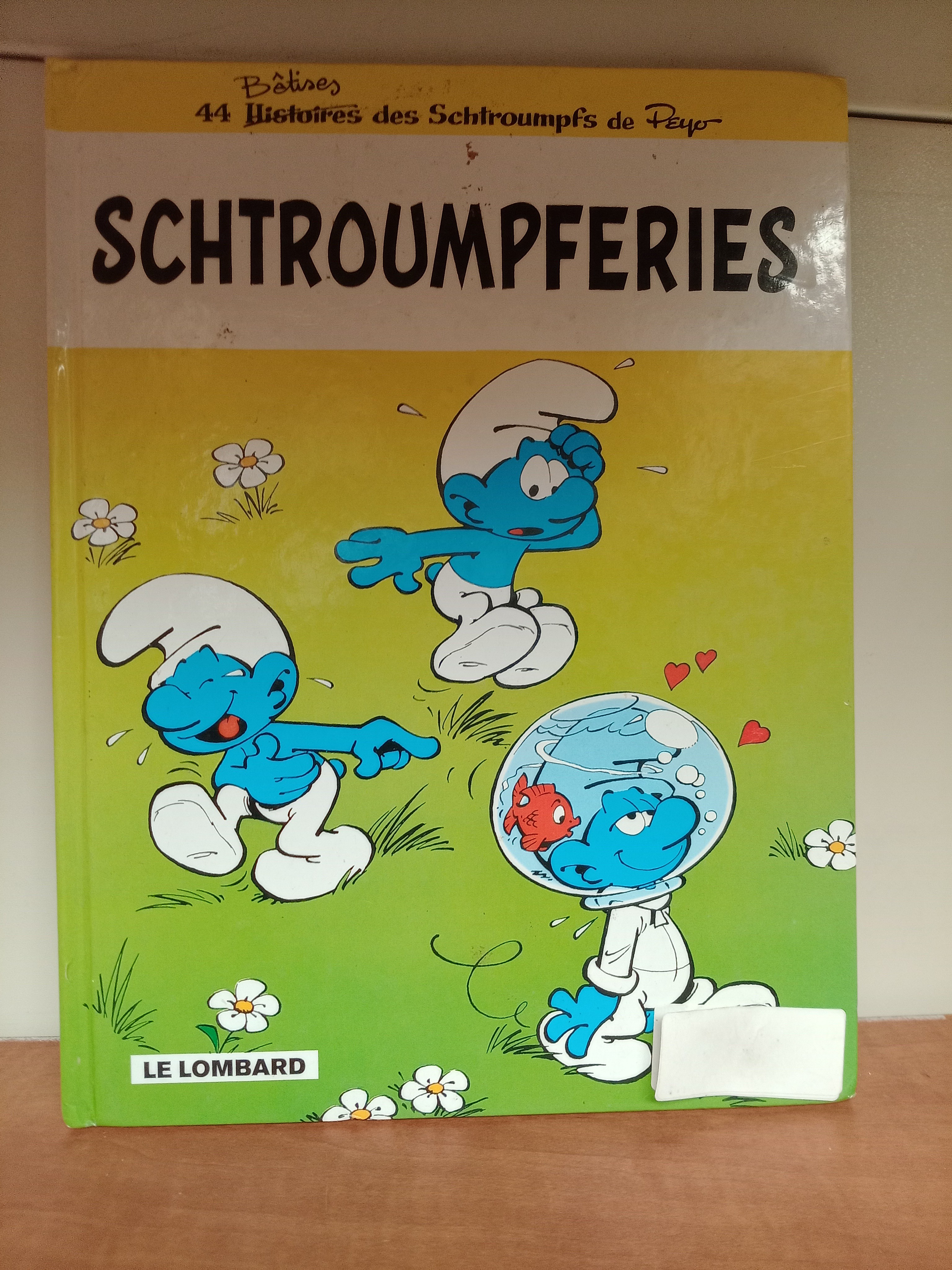 BD Schtroumpferies - Histoires des Schtroumpfs - Peyo