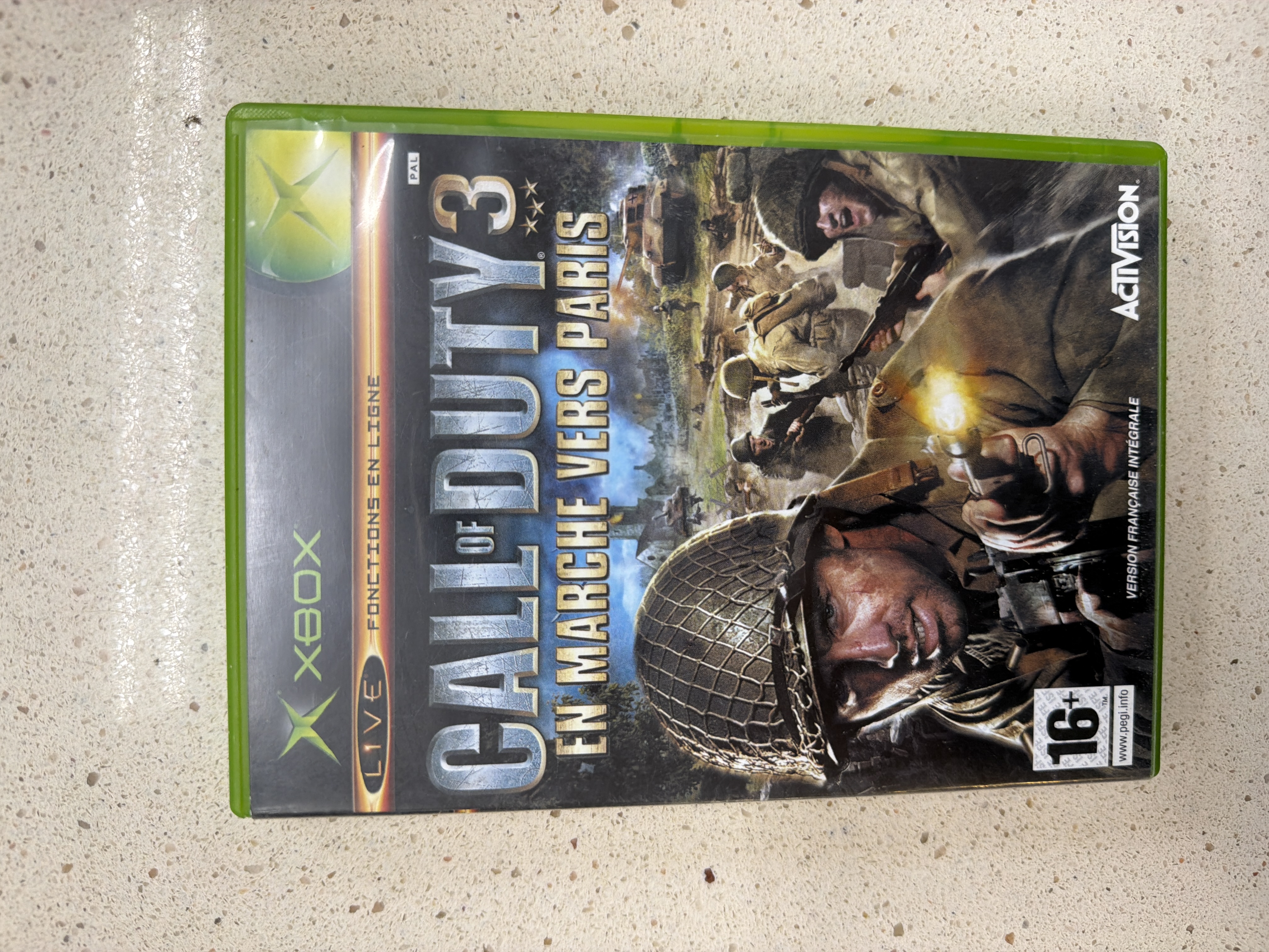 Call of Duty 3 En marche vers Paris Xbox