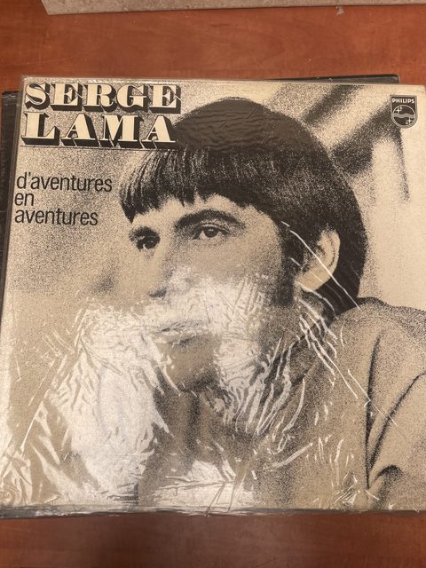 Vinyle Serge Lama D'aventures en aventures