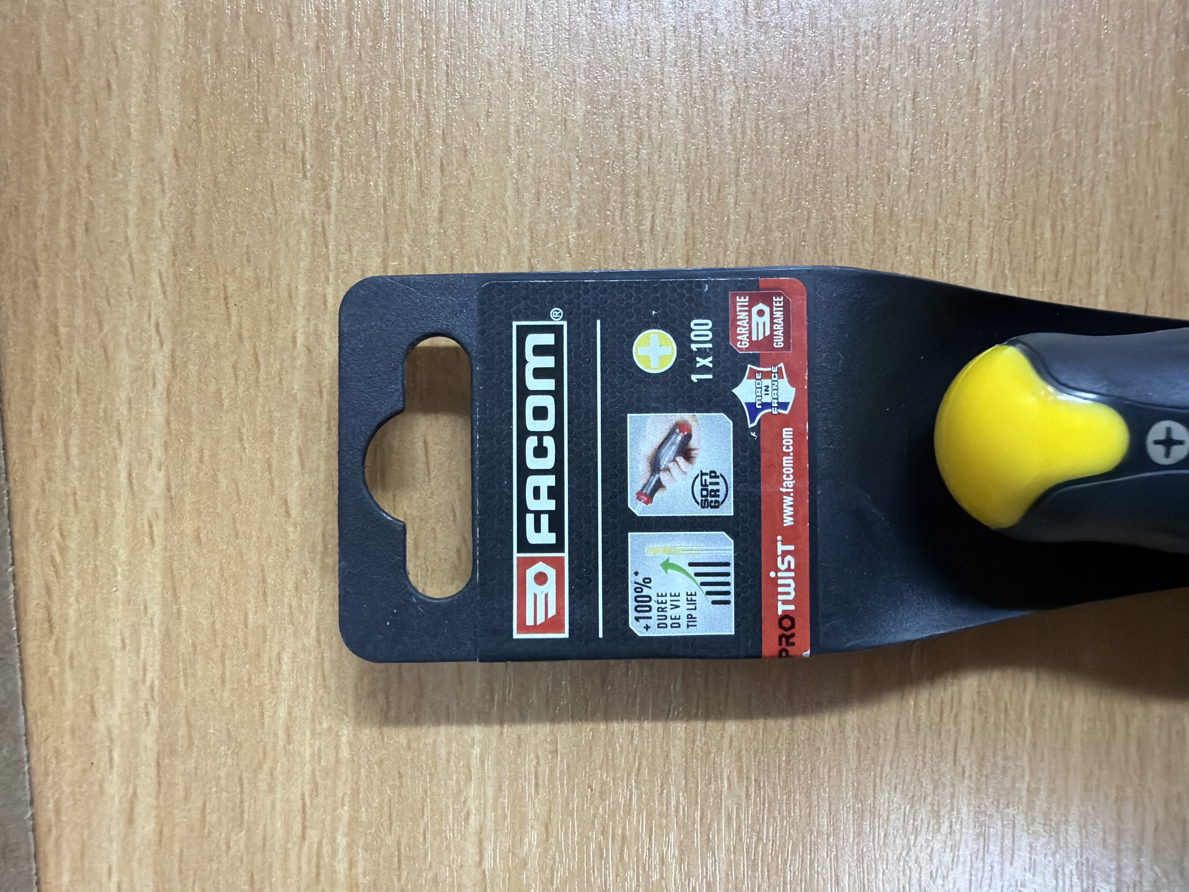 Tournevis Facom Protwist Phillips PH1 x 100 ATP1X100PB — photo 2