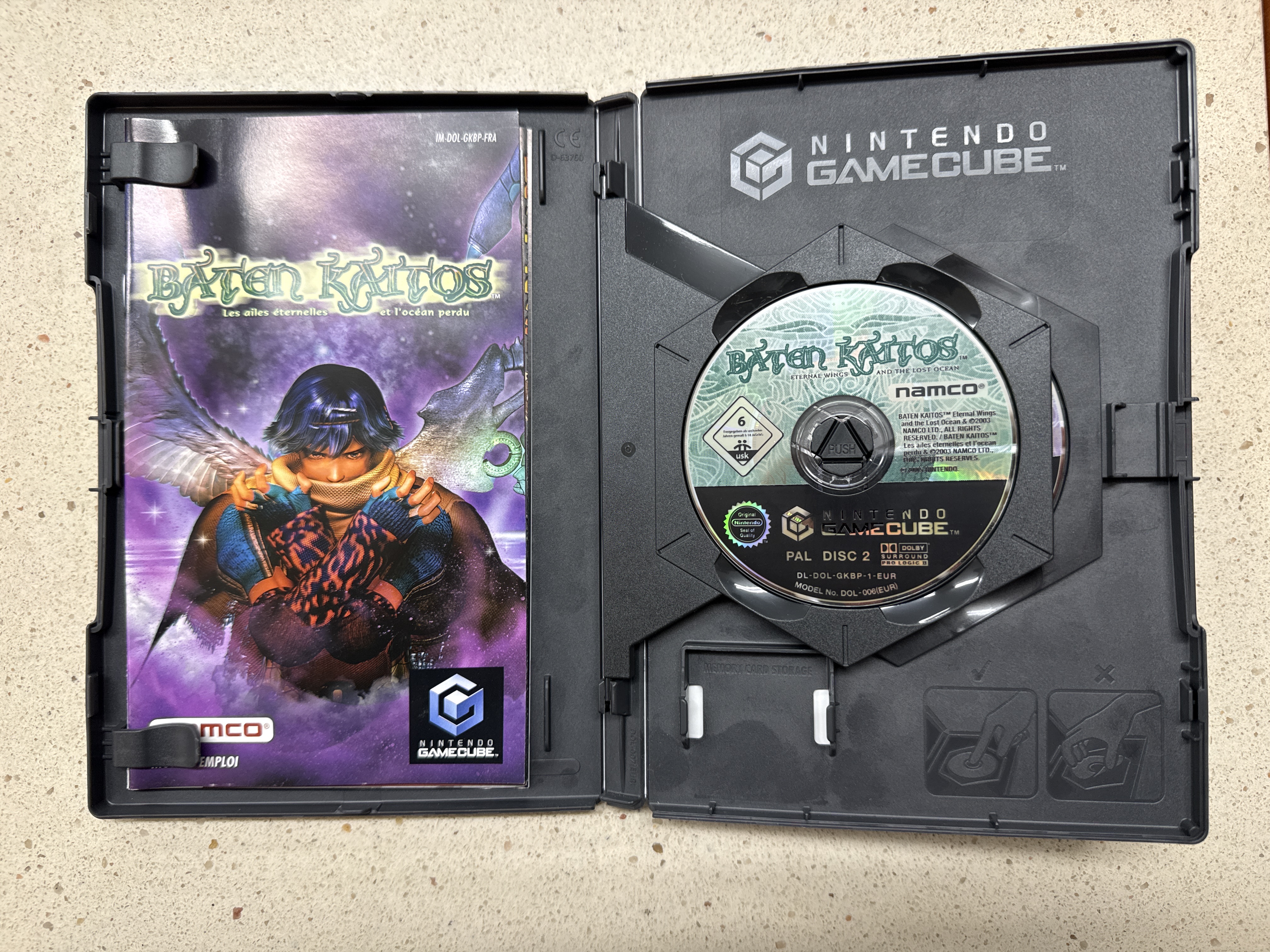 Nintendo GameCube Baten Kaitos Les Ailes Éternelles et l’Océan Perdu PAL — photo 2