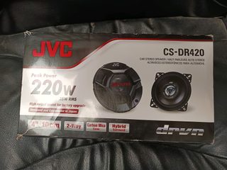 JVC CS-DR420 enceintes voiture coaxiales 2 voies 10 cm