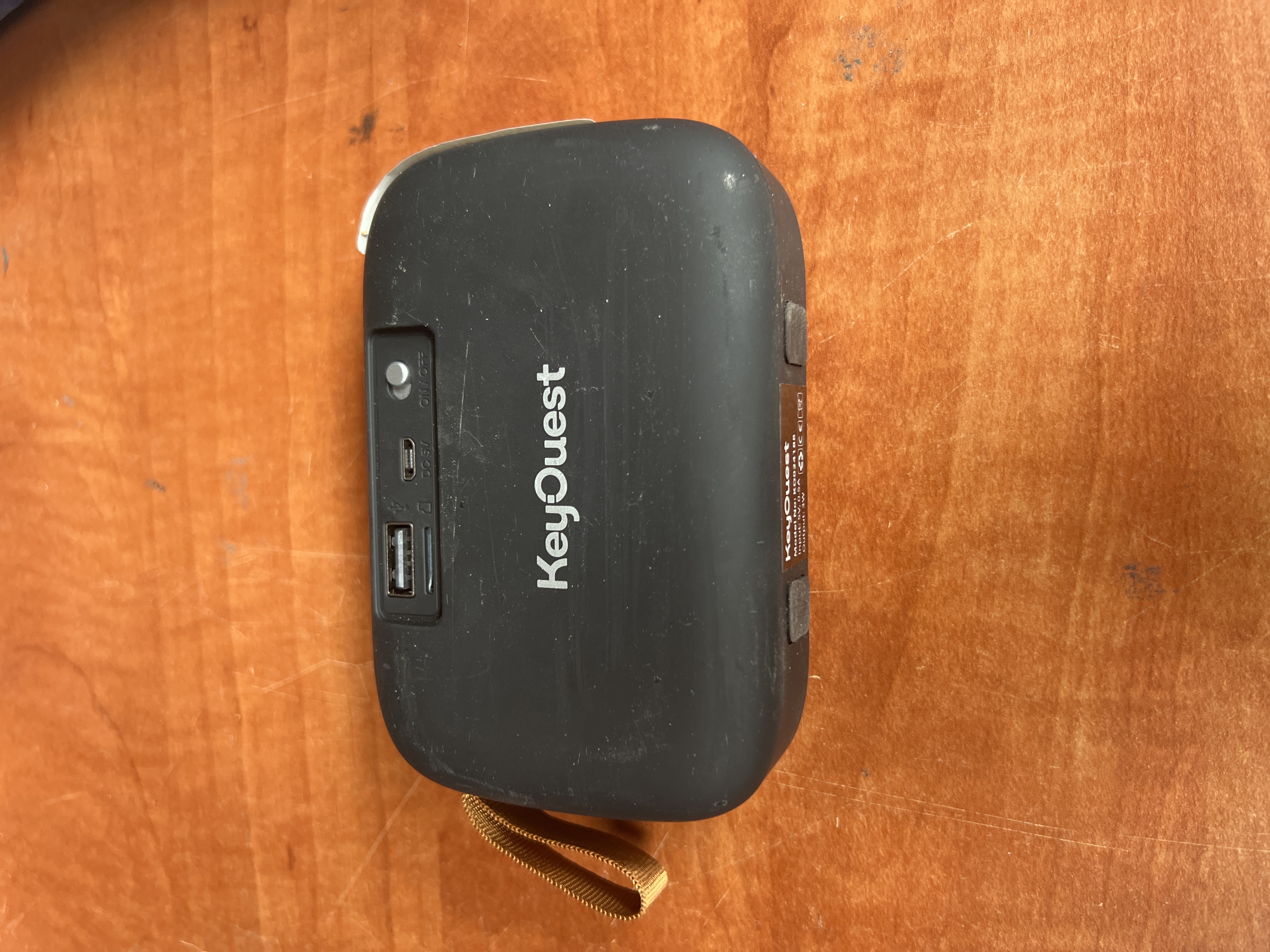 Enceinte portable KeyOuest avec USB et micro-USB