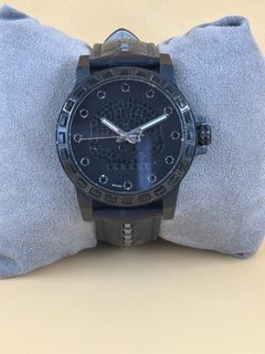 Montre Harley Davidson by Bulova noire bracelet cuir cadran cristaux
