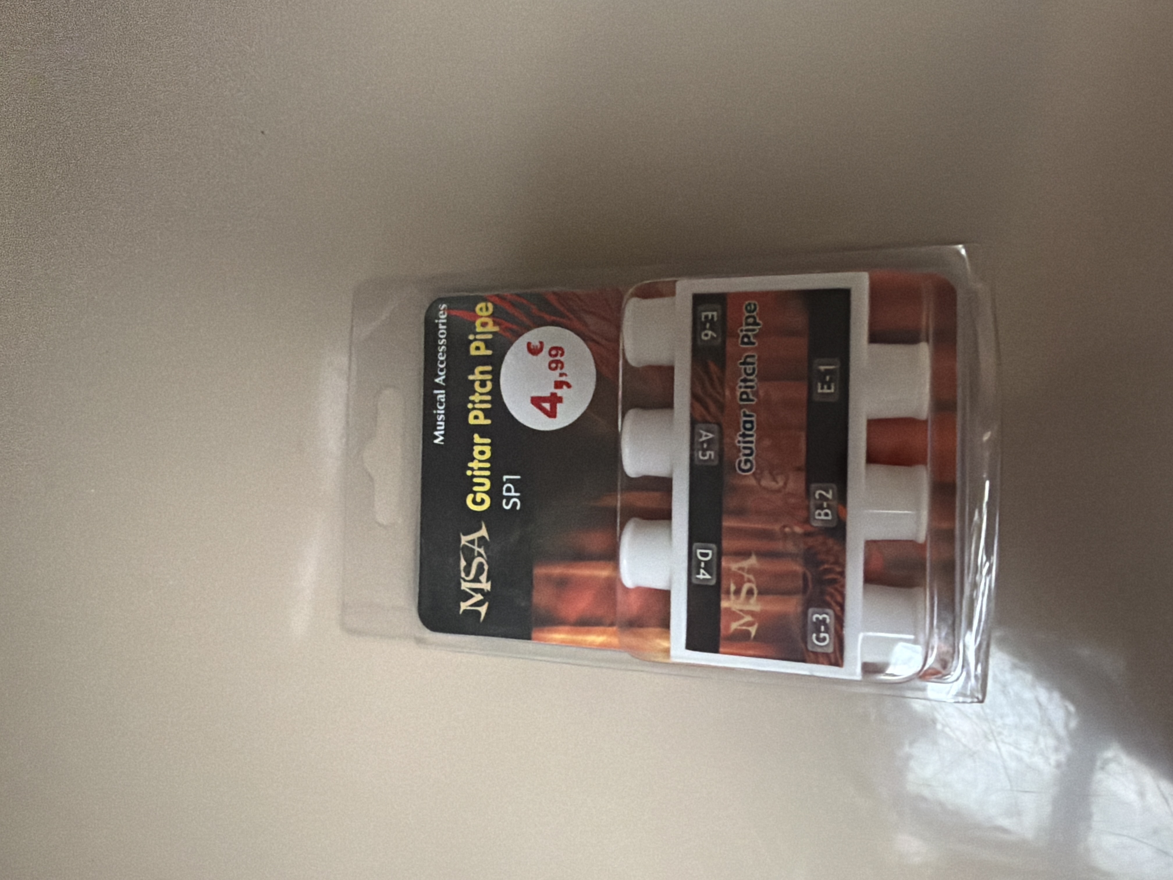 MSA SP1 Guitar Pitch Pipe