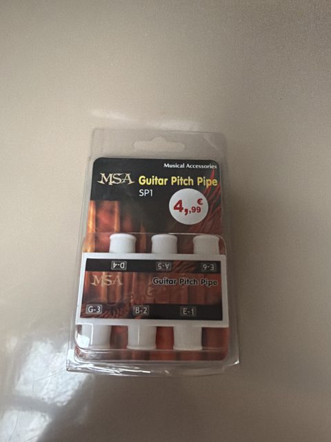MSA SP1 Guitar Pitch Pipe