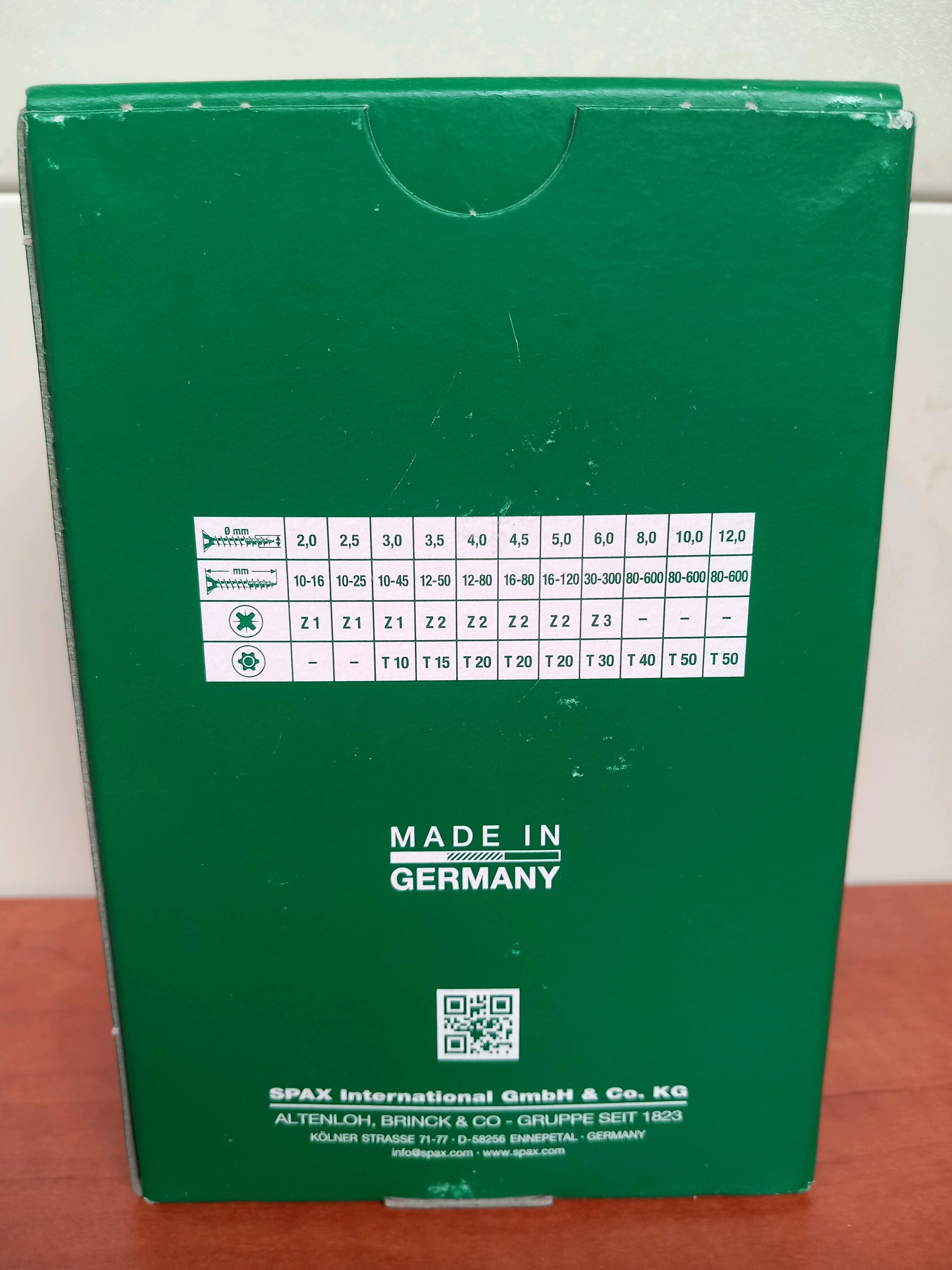 Boîte de 300 vis SPAX 4 x 60 Torx T20 — photo 2
