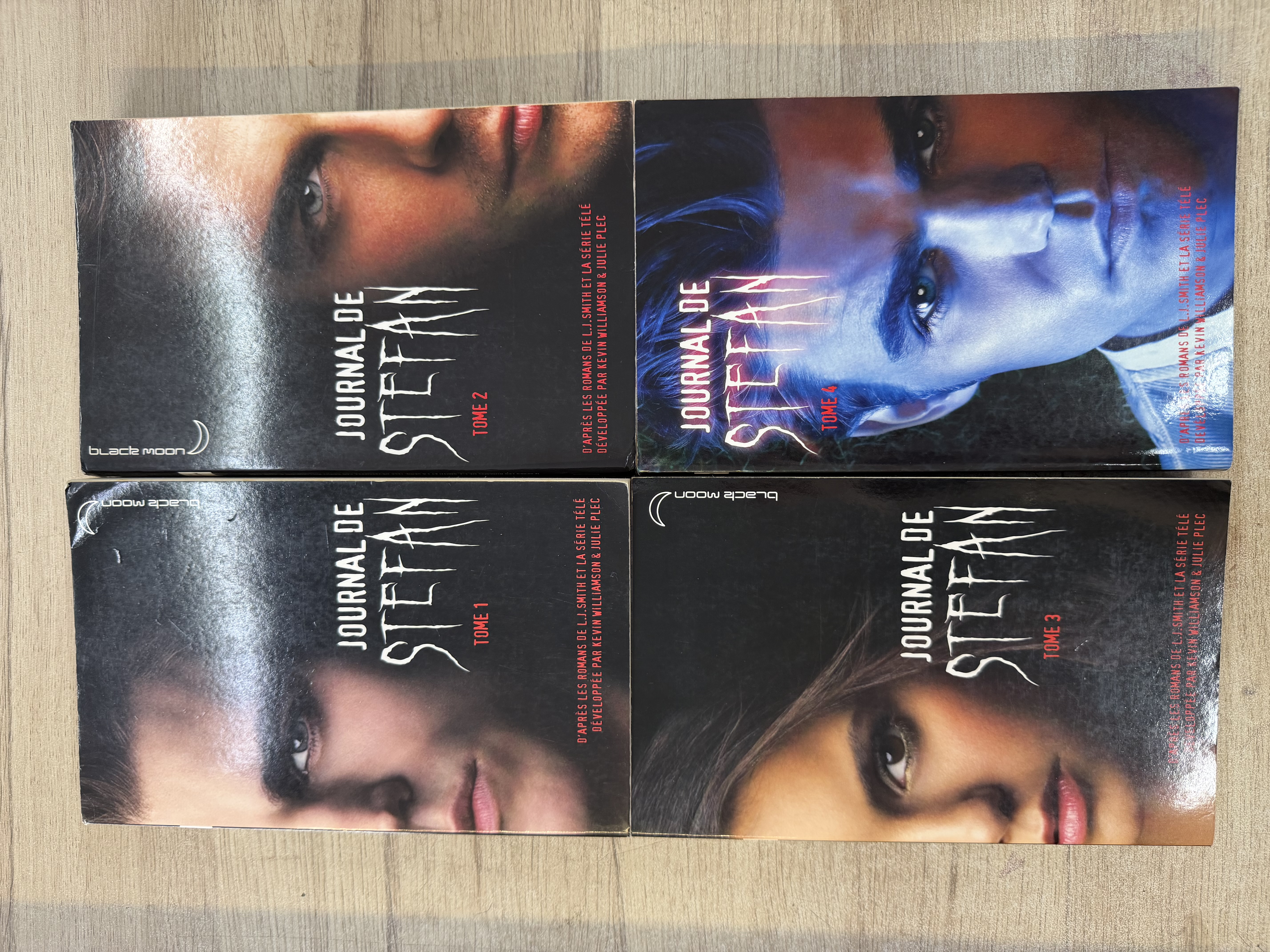 Lot Journal de Stefan tomes 1 à 4