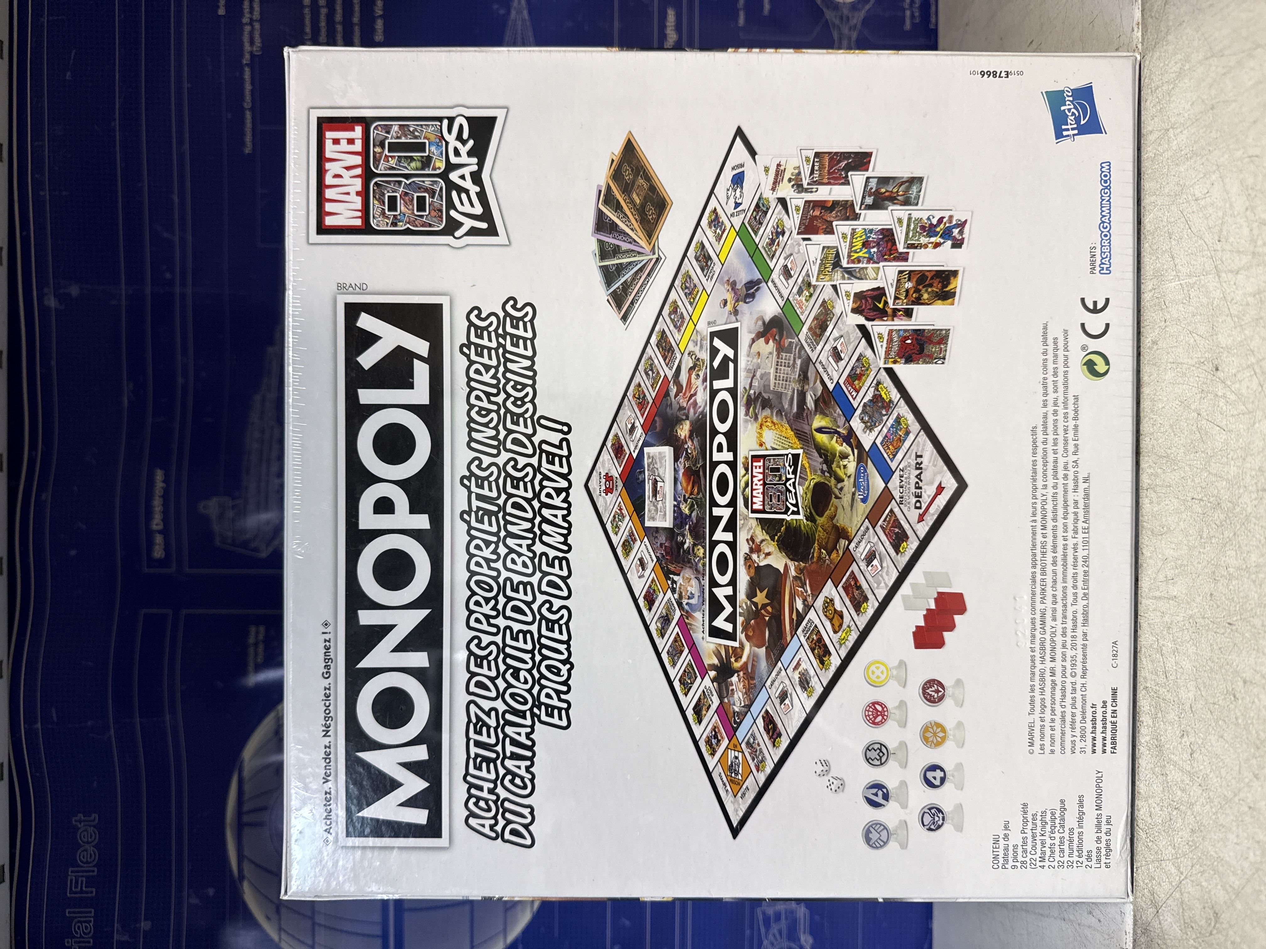 Hasbro Gaming Monopoly: Marvel 80 Years - Jeu de société — photo 2