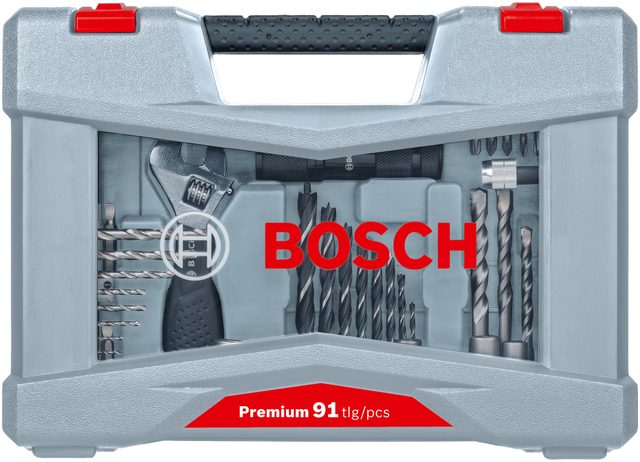 Bosch Premium X-Line coffret forets et embouts 91 pièces