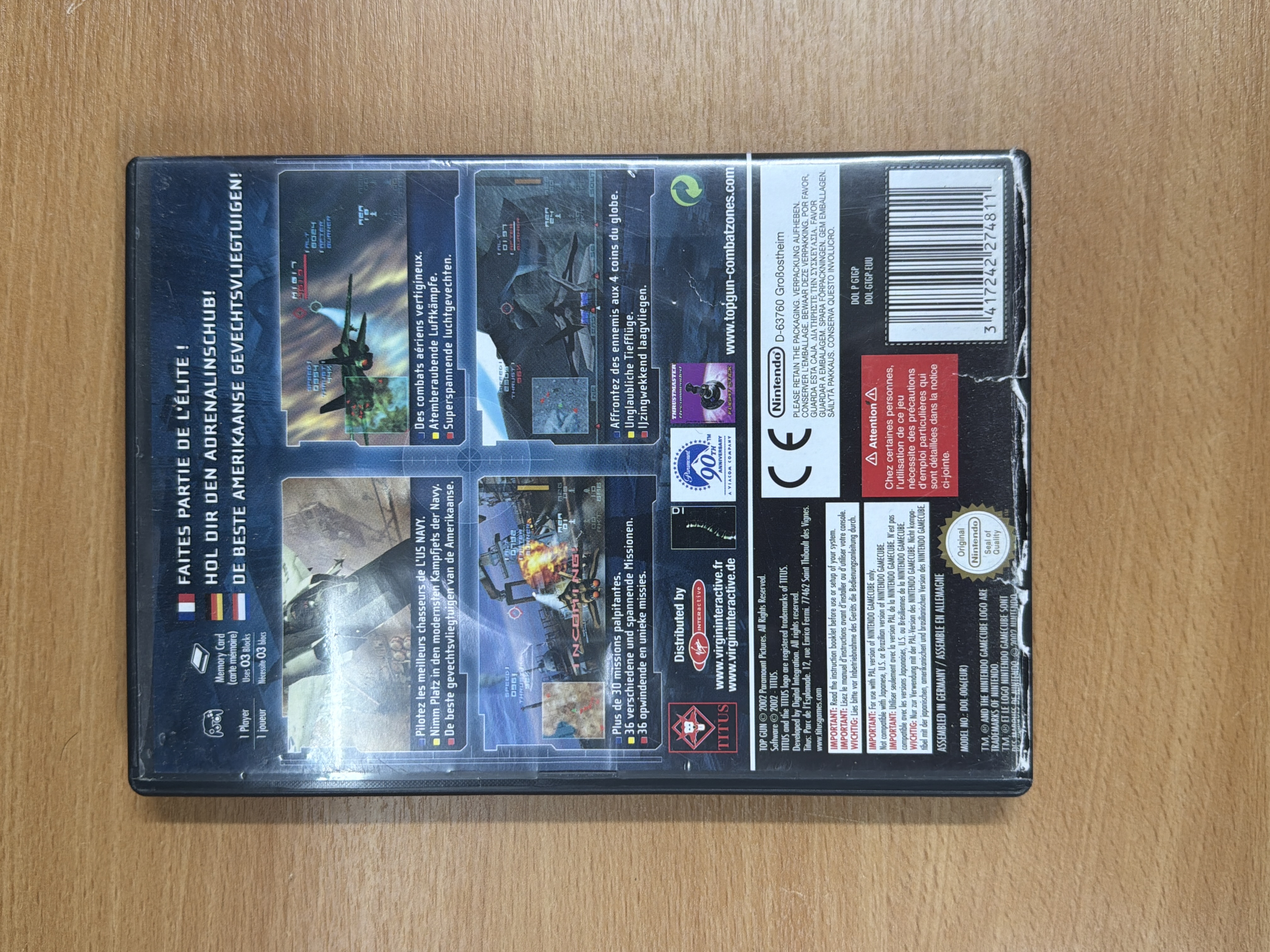 Top Gun Combat Zones Nintendo GameCube PAL — photo 3