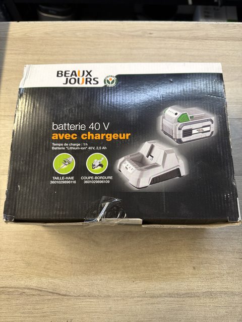 BEAUX JOURS batterie 40 V avec chargeur