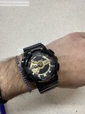 G-Shock montre analogique-digitale noire et or — photo 3