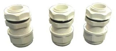 Debflex 702271 lot de 3 presse-étoupes Ø20 mm gris