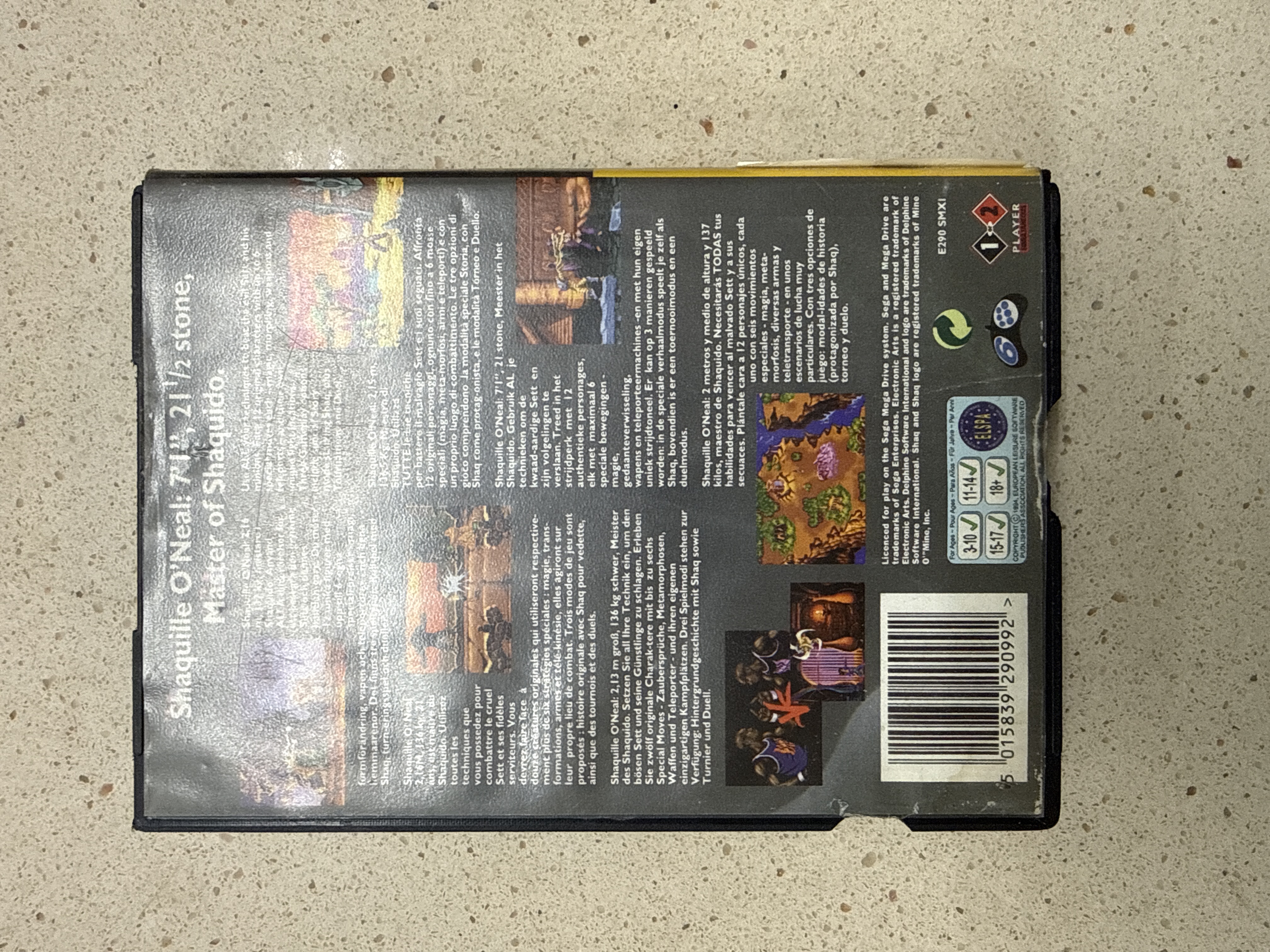 Sega Mega Drive - Shaq Fu — photo 3